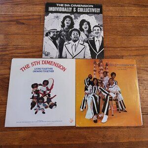 The 5th Dimension Vinyl LOT ‎Love's Lines Angles And Rhymes Living Together LPC